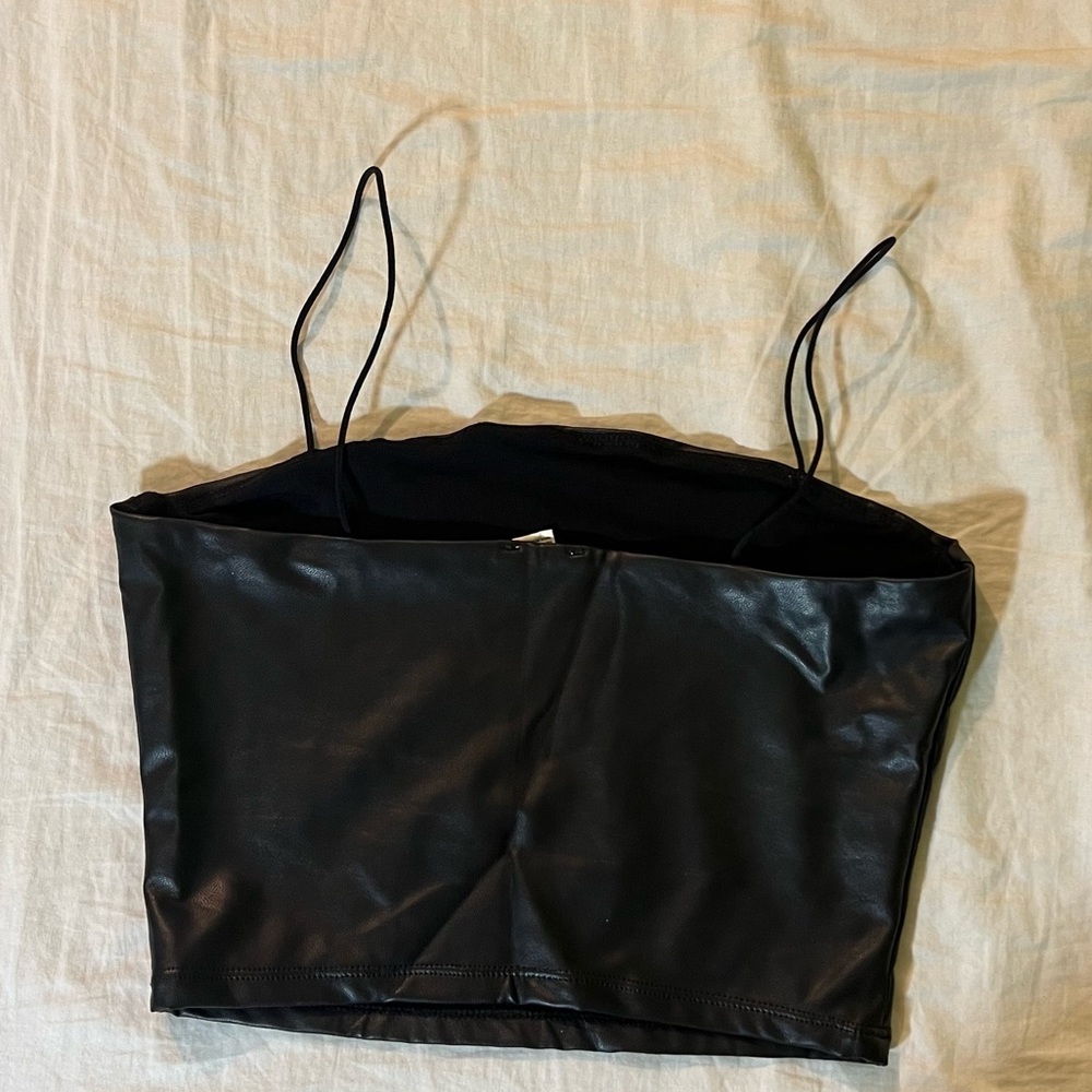 Leather top - Picture 2 of 2